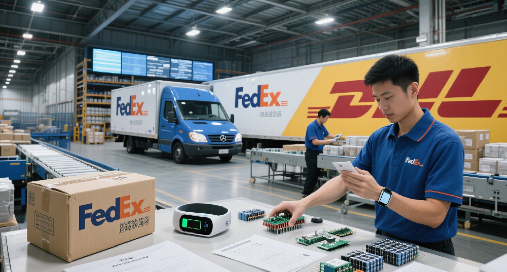 三類貨物精準匹配 DHL/FedEx，助科技企業高效完成跨境運輸
